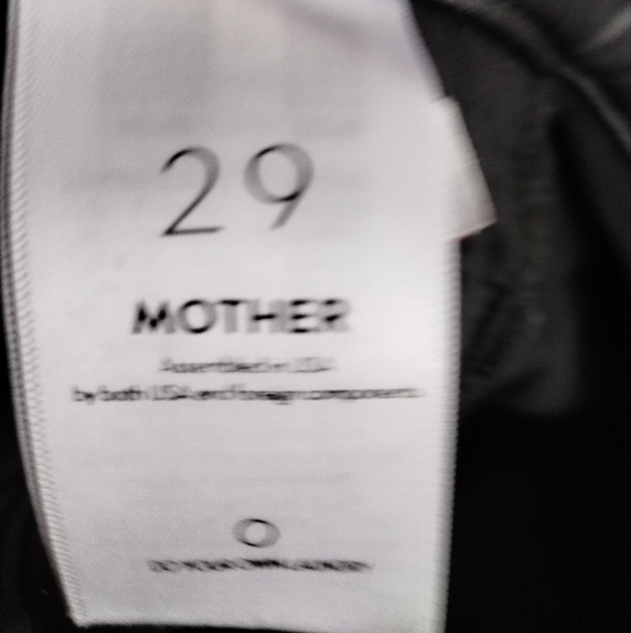 Mother The Insider Ankle Faux Show Leather Pants 29 - Picture 5 of 15